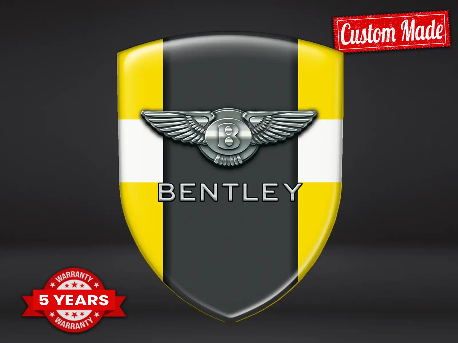 Bentley Pegatina Adhesiva Pro Máximo Diseño Estilo Estiloso